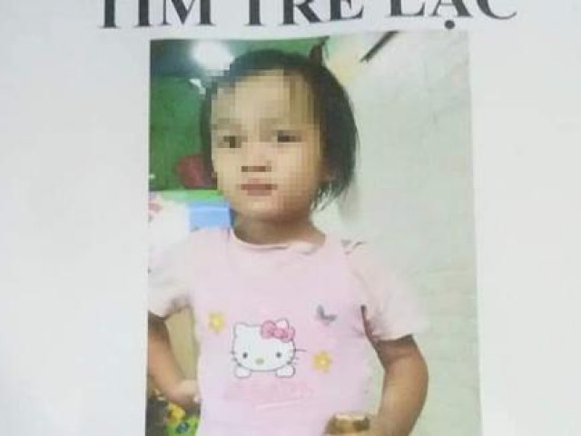 Đã tìm thấy bé gái 2 tuổi ở TP Thủ Đức được trình báo mất tích