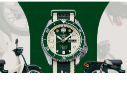 Thế giới xe - Mê mẩn với đồng hồ Seiko phiên bản Super CUB cực kỳ ấn tượng