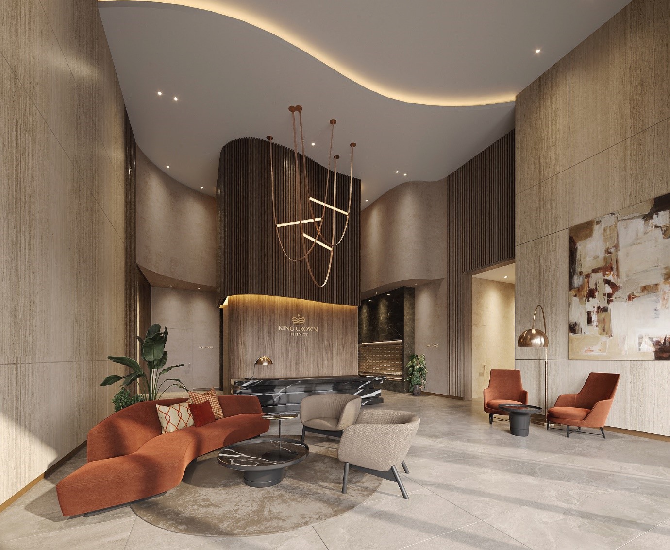 Phức hợp thương mại dịch vụ và căn hộ cao cấp King Crown Infinity được đánh giá cao từ vị trí, thiết kế, chất lượng thi công, môi trường sống xanh, hệ tiện ích hoàn thiện.