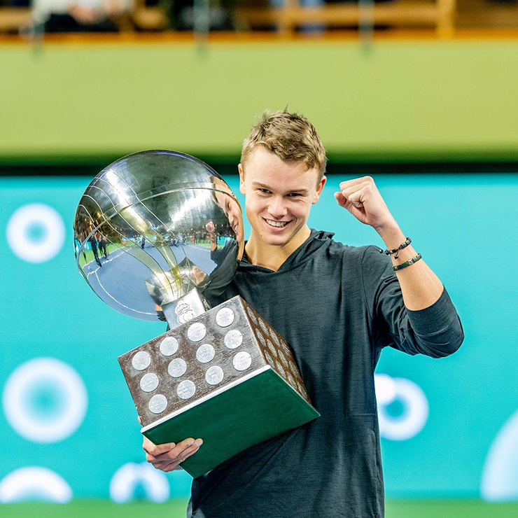 Holger Rune xuất sắc lên ngôi vô địch&nbsp;Stockholm Open