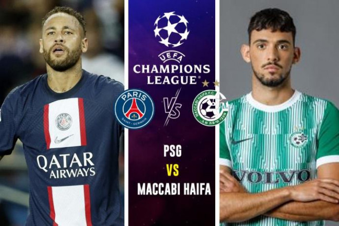 PSG sẽ có chiến thắng trước đối thủ yếu Maccabi Haifa?