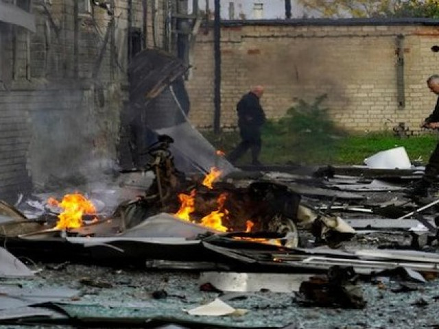 Thế giới - Nổ lớn ở thành phố Nga kiểm soát