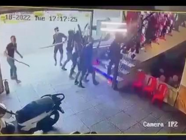 2 nhóm thanh niên hỗn chiến trong quán karaoke ở Nha Trang