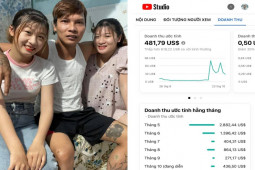 Đời sống Showbiz - Vợ bất ngờ đòi ra đi tay trắng, Lộc Fuho bức xúc công khai bảng thu nhập từ YouTube
