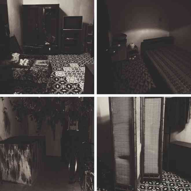 Không gian phòng chơi "Xóm trọ" đầy bí ẩn tại Inside Xcape Room. Ảnh: Inside Xcape Room.