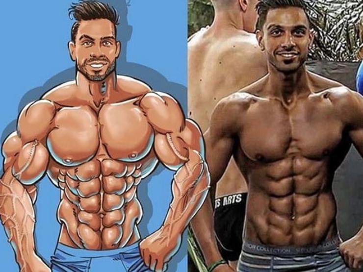 Thể thao - Siêu lực sĩ kỳ lạ trên hành tinh: Bụng "10 múi", cơ thể 4% mỡ