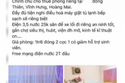 Kinh doanh - Hà Nội: Cảnh báo thủ đoạn lừa đảo khi thuê phòng trọ