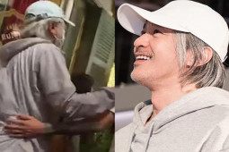 Giải trí - Xôn xao ảnh "Vua hài kịch Châu Tinh Trì sang Việt Nam uống cà phê"