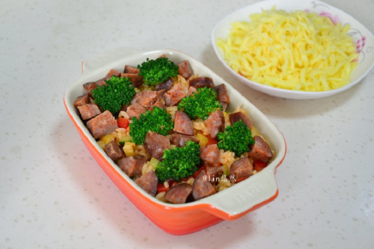 Bé có kén ăn đến mấy cũng mê mẩn món cơm phô mai bỏ lò thơm ngon, đẹp mắt này - 8