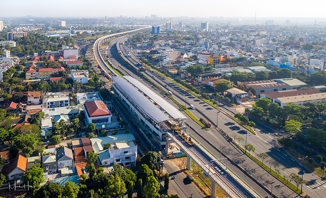 Các dự án nhà ở gần khu vực metro thu hút sự quan tâm của nhà đầu tư và các gia đình trẻ. Nguồn ảnh: Nhiếp ảnh gia Minh Hòa