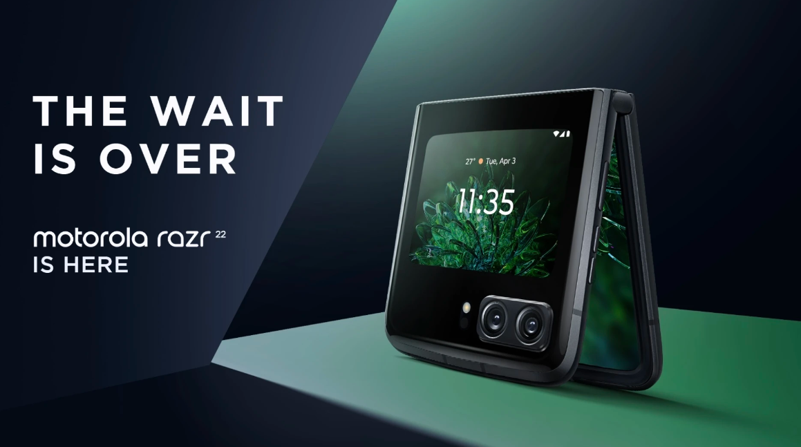 Motorola Razr 2022 sẽ "đối đầu" Galaxy Z Flip 4.
