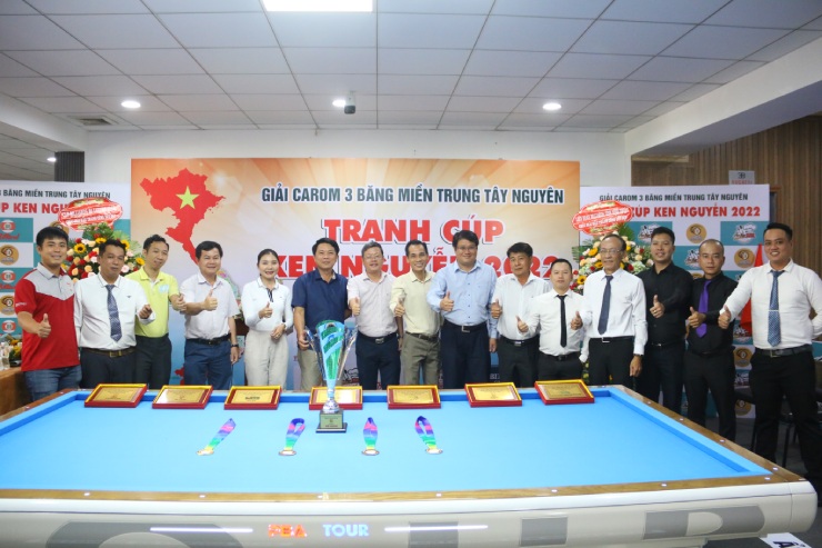 Khai mạc giải Billiards Carom 3 băng miền Trung Tây Nguyên