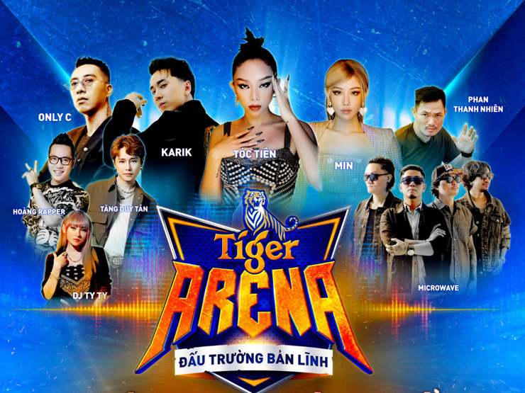 Giải trí - Tóc Tiên, OnlyC, Karik cùng dàn sao chốt lịch bùng nổ tại Đấu Trường Bản Lĩnh Tiger Arena Hồ Chí Minh