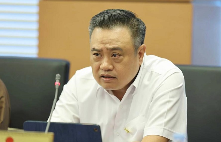 Đại biểu Trần Sỹ Thanh, Chủ tịch UBND TP Hà Nội