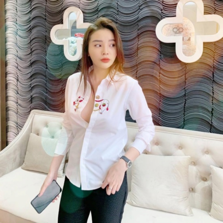 Mai Phương Thúy, Minh Hằng... diện sơ mi trắng hút hàng nghìn lượt like - 5