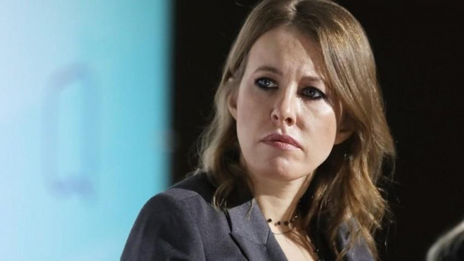 Bà Ksenia Sobchak - phát thanh viên nổi tiếng và là cựu ứng cử viên tổng thống Nga. Ảnh: SPUTNIK