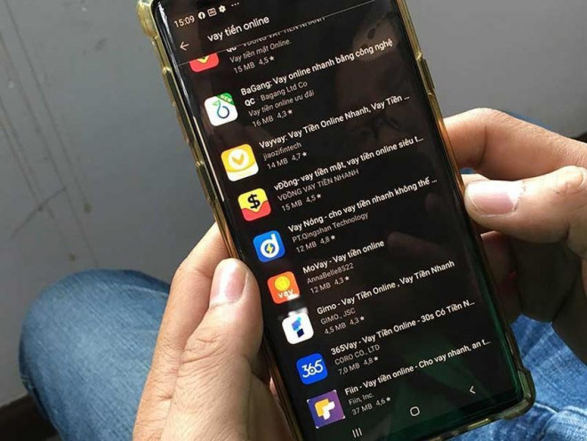Theo Phòng PA05, hiện có hơn 200 app cho vay trực tuyến có yếu tố nước ngoài. Ảnh: NT