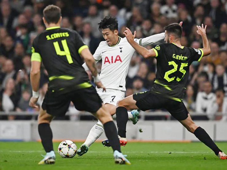 Video bóng đá Tottenham - Sporting Lisbon: Kịch tính phút cuối, VAR & thẻ đỏ (Cúp C1 - Champions League)