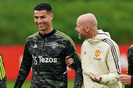 Ronaldo trở lại đội 1 MU: Ten Hag ủng hộ huyền thoại giã từ trong vinh dự