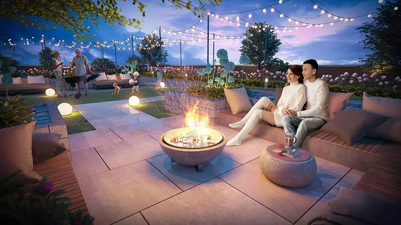 BRG Legend còn mang đến không gian sống thanh bình và gần gũi thiên nhiên.