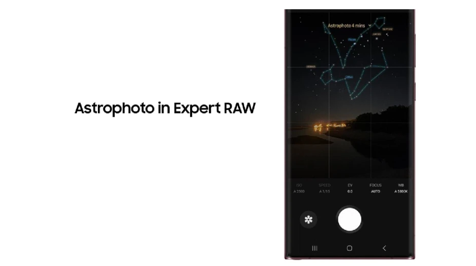 Tính năng chụp ảnh thiên văn đã đến với thế hệ Galaxy S22.
