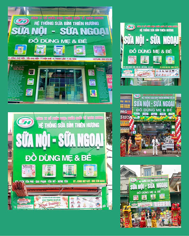 Hệ thống sữa bỉm Thiên Hương - Chuỗi siêu thị bán lẻ uy tín phục vụ mẹ và bé - 3