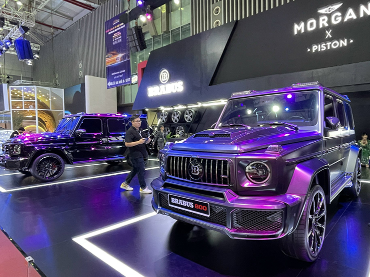 Tin tức ô tô - Hai thương hiệu Brabus và Morgan mờ nhạt tại VMS 2022