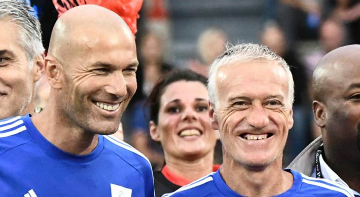 Zidane dự kiến sẽ thay Deschamps ở ĐT Pháp sau World Cup