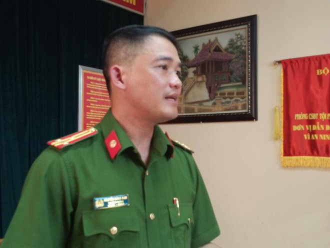 Ông Nguyễn Đăng Nam (nguyên Bí thư Đảng ủy, nguyên Trưởng Phòng Cảnh sát Hình sự - PC02)