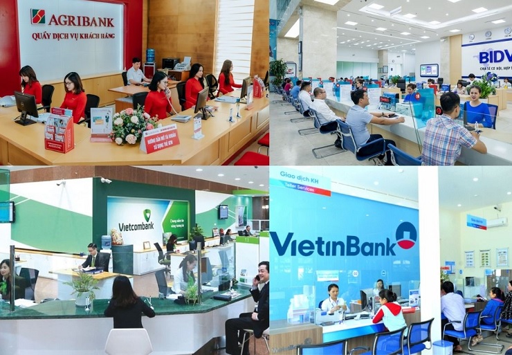 Cả Agribank, BIDV, VietinBank và Vietcombank đồng loạt tăng lãi suất tiết kiệm tiền gửi thêm 1%/năm ở kỳ hạn từ 12 tháng trở lên