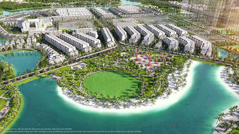 The Manhattan là phân khu ôm trọn đại công viên Grand Park 36ha quy mô hàng đầu Đông Nam Á