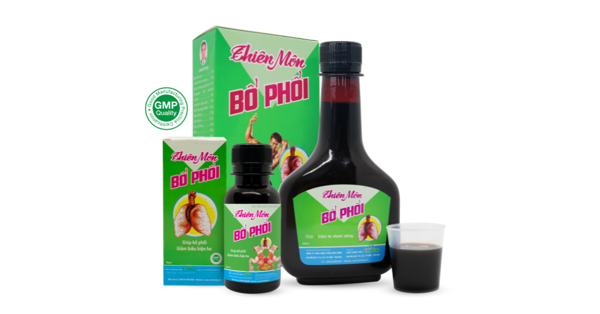 Thiên Môn Bổ Phổi Bình Đông - hỗ trợ giảm triệu chứng ho nhanh chóng, bổ phổi thật hay