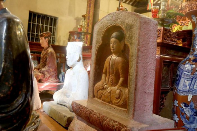 Hai bảo vật Quốc gia được thờ ở chùa làng Trà Phương