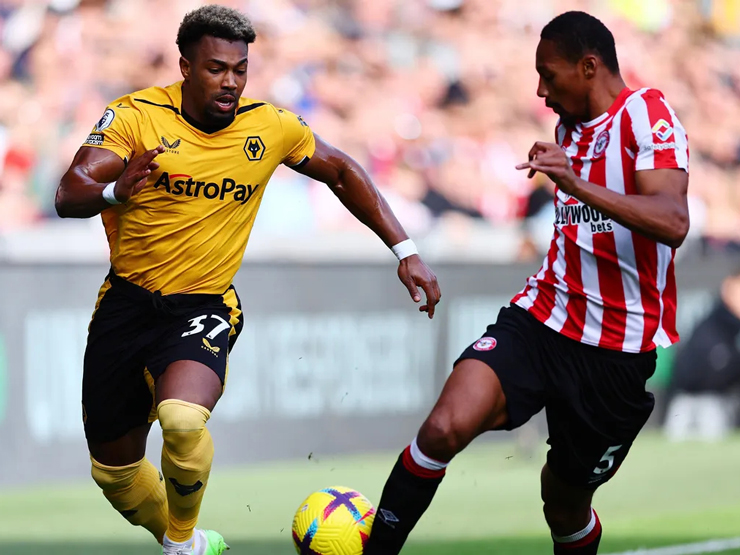Bóng đá - Video bóng đá Brentford - Wolves: 3 phút 2 bàn, thẻ đỏ ngỡ ngàng (Ngoại hạng Anh)