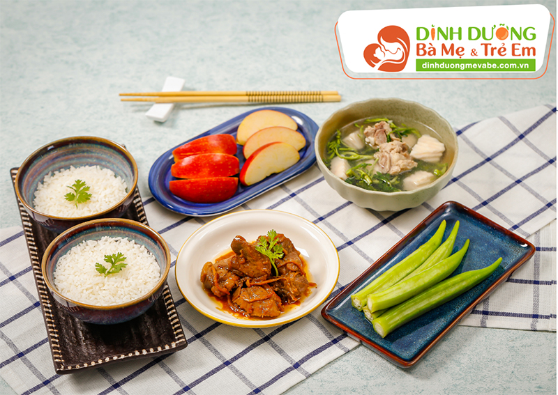 Thực đơn cho bà mẹ mang thai 3 tháng đầu tại Phần mềm.