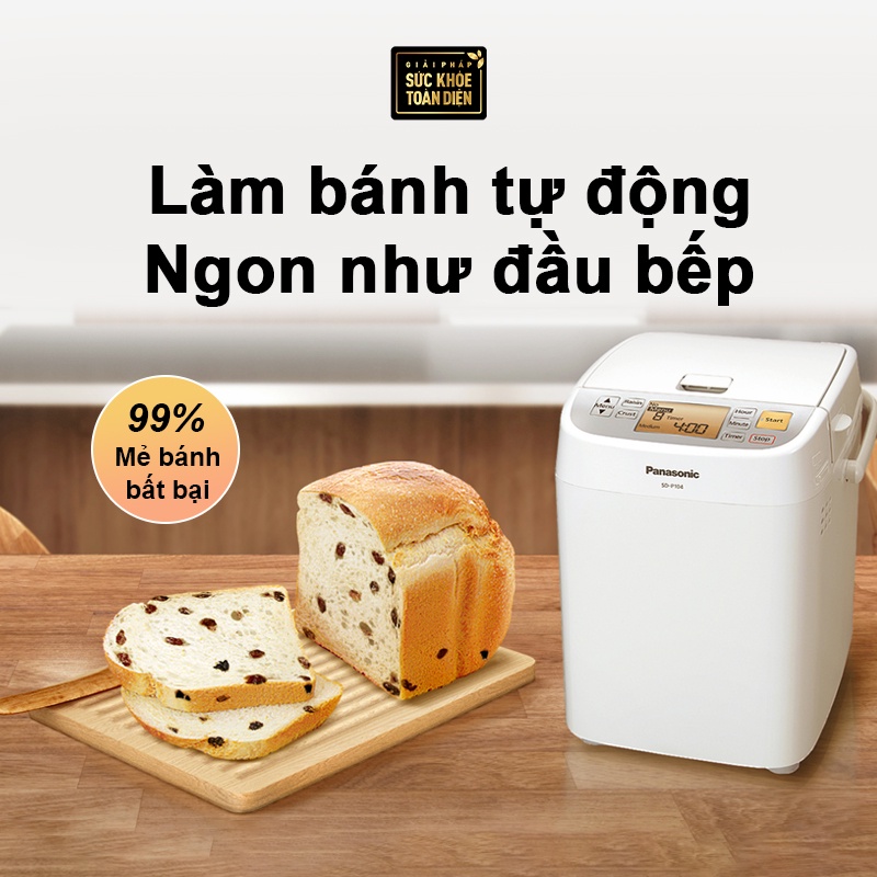 Máy làm bánh mì tự động Panasonic đang được giảm giá đến 35% chỉ còn 3.550.000 đồng trên Shopee.