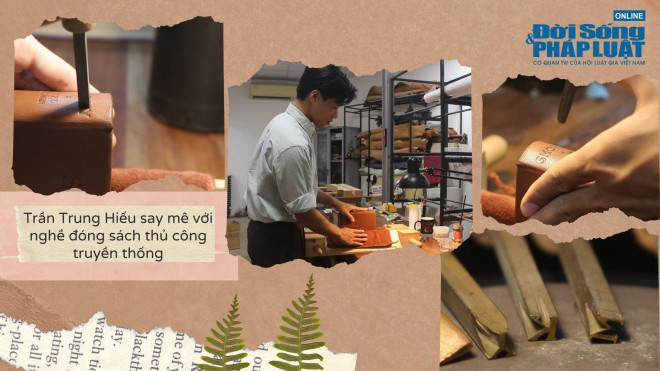 Chàng trai trẻ với nghề khoác "tấm áo mới" cho sách - 3