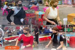 Bạn trẻ - Cuộc sống - Clip: Cô gái mặc đầy khí chất nấu ăn trên phố gây xôn xao