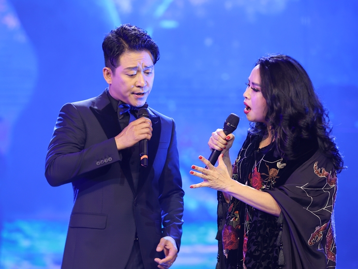 Tuấn Hưng và Thanh Lam trong đêm nhạc