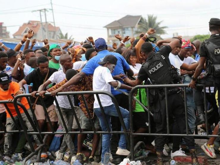 Thêm thảm kịch giẫm đạp trong sự kiện 80.000 người ở quốc gia châu Phi