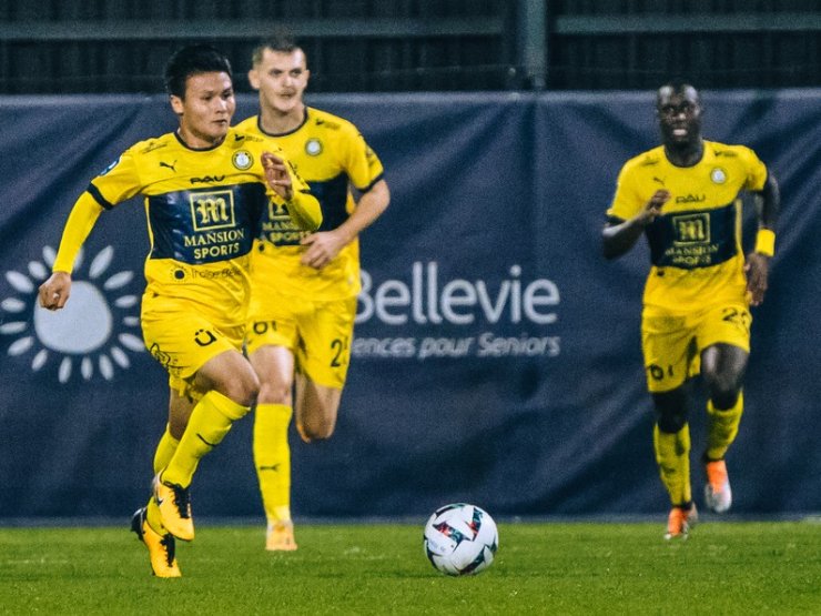 Kết quả bóng đá Aigues Mortes - Pau FC: Quang Hải góp công lớn, đại thắng ”3 sao” (Cúp QG Pháp)