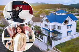 Đời sống Showbiz - Nhật Kim Anh, Vy Oanh "choáng" khi ghé thăm biệt thự 30 tỷ của danh hài Kiều Linh