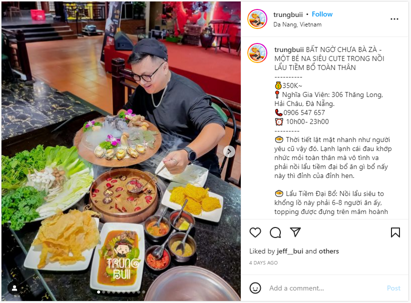 (Nguồn instagram @trungbuii)