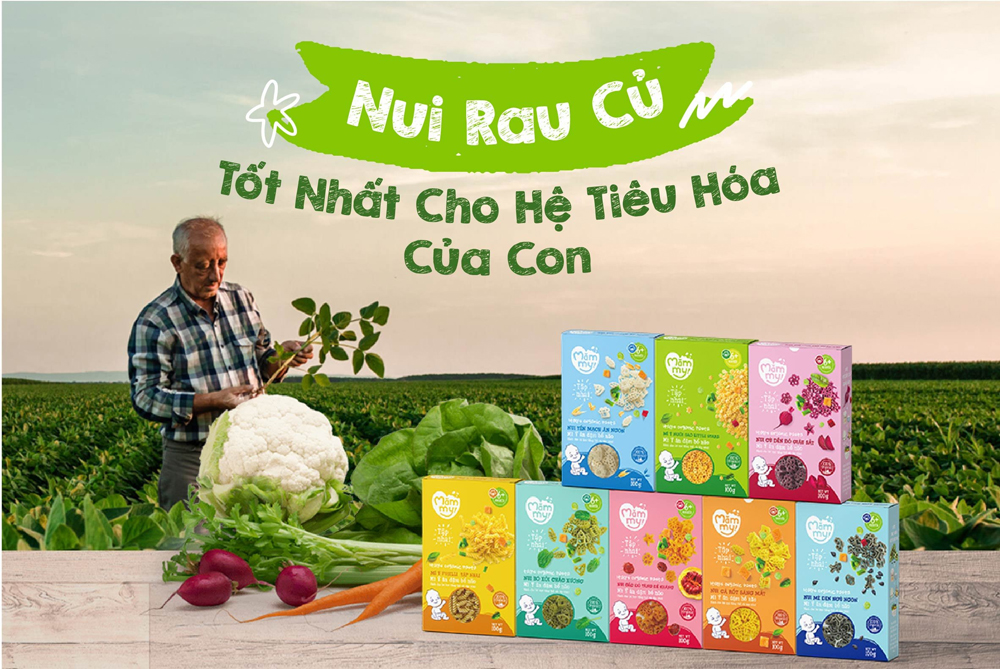 Nui làm từ yến mạch và rau của của Mămmy dành riêng cho bé tập nhai