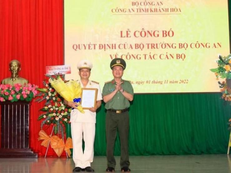 Tin tức trong ngày - Khánh Hoà có tân Phó Giám đốc Công an tỉnh