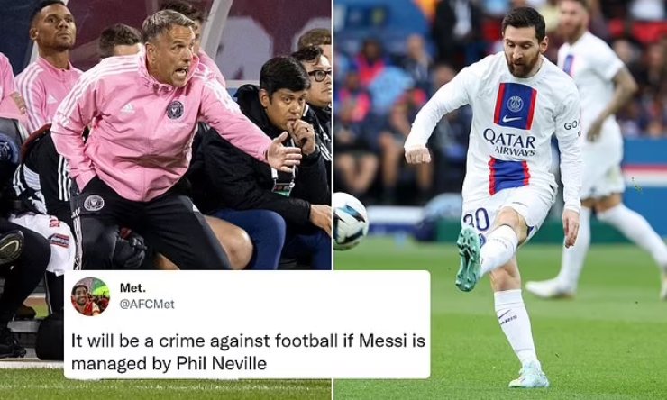 Messi tính rời PSG tới Mỹ &#34;bơi trong tiền&#34;: Fan cảnh báo sẽ &#34;hít khói&#34; Ronaldo - 3