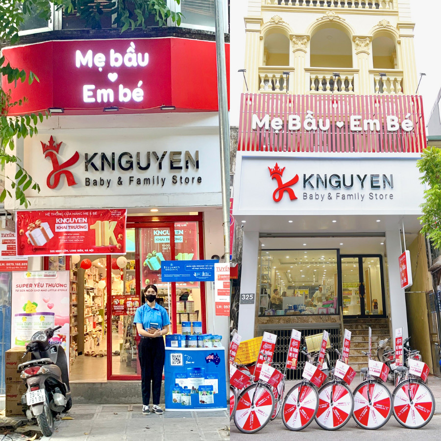KNguyen Baby & Family Store điểm đến tốt nhất của mẹ