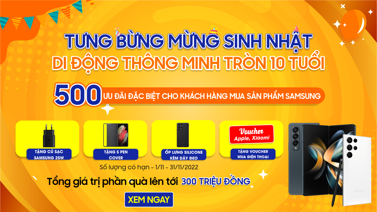 Di Động Thông Minh tặng quà lên đến 300 triệu đồng mừng sinh nhật 10 tuổi - 2