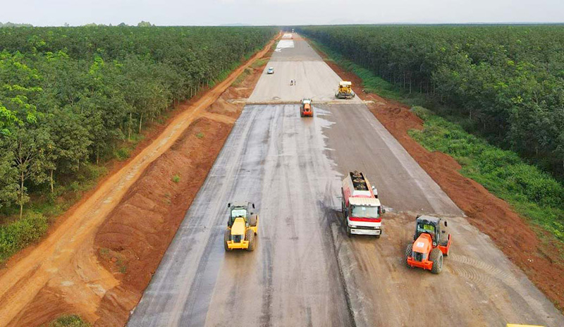 Cao tốc Dầu Giây – Phan Thiết đang gấp rút hoàn thiện để về đích cuối tháng 12/2022