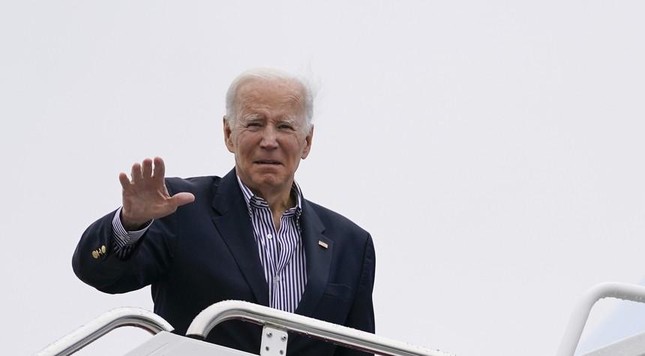 Tổng thống Mỹ Joe Biden đối mặt với rủi ro lớn trước thềm bầu cử giữa kỳ. (Ảnh: AP)